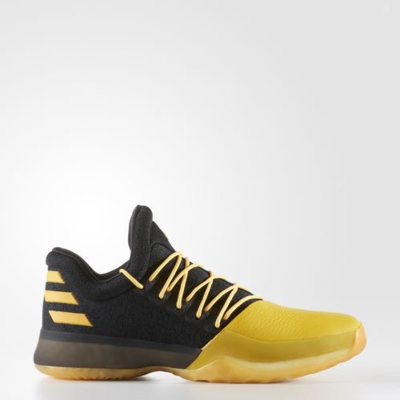 Adidas harden vol 1 black best sale and gold